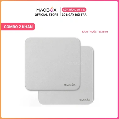 Khăn lau màn hình Microfiber Macbox 2 mặt - Sạch nhanh cho điện thoại, camera, tablet, MacBook, giá ưu đãi 29.000₫ 8 Khăn lau màn hình Microfiber Macbox 2 mặt - Sạch nhanh cho điện thoại, camera, tablet, MacBook, giá ưu đãi 29.000₫ 8