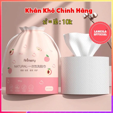 Khăn lau mặt 1 lần Aninerry chính hãng 40 miếng - Giá chỉ 18.000đ, ưu đãi siêu tiết kiệm 10 Khăn lau mặt 1 lần Aninerry chính hãng 40 miếng - Giá chỉ 18.000đ, ưu đãi siêu tiết kiệm 10