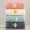 Khăn Lau Mặt Cotton Dày Dặn 34x74cm/50x25cm - Thấm Hút Nhanh, Giá Ưu Đãi