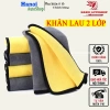 Khăn Lau Microfiber 2 Lớp Siêu Thấm - Lau Xe Ô Tô, Xe Máy, Nhà Cửa Chuyên Dụng 19k