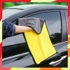 Khăn lau Microfiber 2 mặt chuyên dụng xe hơi - Siêu thấm, không vệt, chỉ 10.000 7
