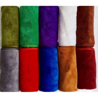 Khăn lau Microfiber Song An mềm mịn siêu thấm hút - gội đầu spa, rửa mặt, lau xe 4