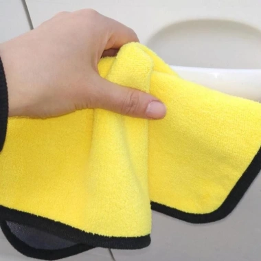 Khăn lau ô tô 2 mặt Microfiber siêu mềm, siêu thấm, dày, không đổ lông - Giá 15.000đ 3 Khăn lau ô tô 2 mặt Microfiber siêu mềm, siêu thấm, dày, không đổ lông - Giá 15.000đ 3
