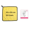 Khăn lau ô tô 2 mặt Microfiber siêu mềm, siêu thấm, dày, không đổ lông - Giá 15.000đ 9