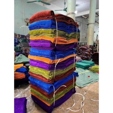 Khăn Lau Ô Tô, Bếp, Bàn Siêu Thấm Hút Microfiber Mềm Mịn - Giá 7.455 VND 2