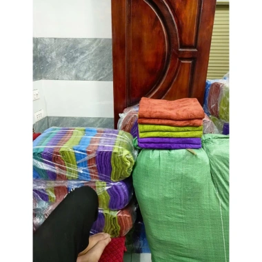 Khăn Lau Ô Tô, Bếp, Bàn Siêu Thấm Hút Microfiber Mềm Mịn - Giá 7.455 VND 4