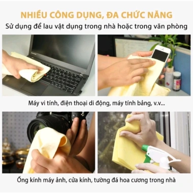 Khăn lau ô tô da KANEBO cao cấp Nhật Bản - Thấm hút siêu nhanh, giá chỉ 54.900₫ 4