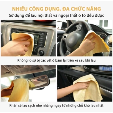 Khăn lau ô tô da KANEBO cao cấp Nhật Bản - Thấm hút siêu nhanh, giá chỉ 54.900₫ 6