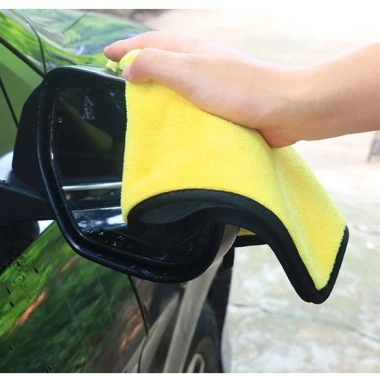 Khăn lau ô tô GCAR Microfiber 2 lớp dày dặn, mềm mịn, đa năng - Giá chỉ 14.500đ 7
