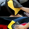 Khăn lau ô tô GCAR Microfiber 2 lớp dày dặn, mềm mịn, đa năng - Giá chỉ 14.500đ 9