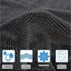 Khăn Lau Ô Tô và Xe Máy Đa Năng 2 Lớp Microfiber Siêu Thấp Hút 40x40cm Giá 95k 8