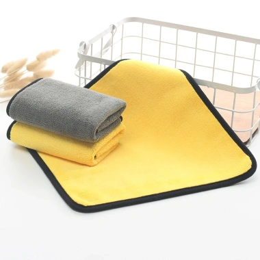 Khăn lau rửa xe ô tô chuyên dụng vải nhung san hô siêu thấm, mềm mịn, bền đẹp đa kích cỡ - Giá 41.352đ 2