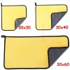 Khăn Lau Siêu Thấm 2 Lớp Microfiber Dày 600GSM - Lau Xe, Bếp, Giày, Giá 19.000 6