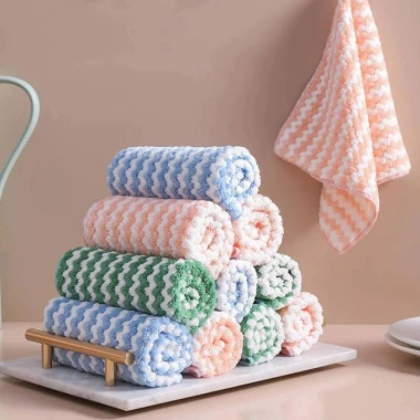 Khăn lau sọc vằn đa năng chất lượng cao, siêu thấm hút, mềm mại, dùng cho bếp & tay – 7.500₫ 8 Khăn lau sọc vằn đa năng chất lượng cao, siêu thấm hút, mềm mại, dùng cho bếp & tay – 7.500₫ 8