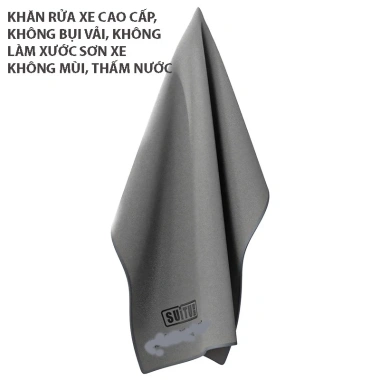 Khăn lau SUITU 2 mặt siêu sạch, thấm hút mạnh, không rụng lông - Giẻ lau xe hơi ô tô cao cấp giá 25.000 VND 2 Khăn lau SUITU 2 mặt siêu sạch, thấm hút mạnh, không rụng lông - Giẻ lau xe hơi ô tô cao cấp giá 25.000 VND 2