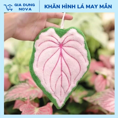 Khăn Lau Tay Hình Lá May Mắn - Microfiber thấm hút nhanh, kháng khuẩn không mùi, trang trí nhà cửa, chỉ 29.900₫ 6 Khăn Lau Tay Hình Lá May Mắn - Microfiber thấm hút nhanh, kháng khuẩn không mùi, trang trí nhà cửa, chỉ 29.900₫ 6