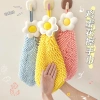 Khăn lau tay hình thú siêu mềm có móc treo - Dễ thương, đa mẫu, dùng mọi không gian HP389 10