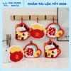 Khăn Lau Tay Tài Lộc Tết 2.026 Treo Bếp – Microfiber thấm hút nhanh, decor Tết 7