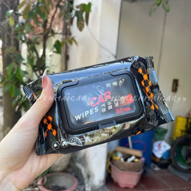 Khăn Lau Ướt TGPKOT94 - Vệ sinh nội thất ô tô, bảo vệ da giày, túi, áo - Dưỡng bóng, làm sạch nhanh, giá 23.000₫ 3 Khăn Lau Ướt TGPKOT94 - Vệ sinh nội thất ô tô, bảo vệ da giày, túi, áo - Dưỡng bóng, làm sạch nhanh, giá 23.000₫ 3