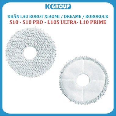 Khăn lau và Giẻ lau cho Robot hút bụi Dreami L10S Ultra, L10 Prime, S10, S10 Pro - Giá chỉ 59.000 VND