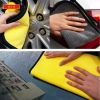 Khăn Lau Xe Đa Năng Microfiber 2 Mặt Siêu Thấm, Mềm Mịn, Giá 15.000 VND - KLX001 4