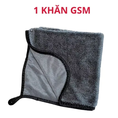 Khăn Lau Xe Gcar Superfine Fiber 650GSM - Thấm Hút Tốt, Bảo Vệ Xe Hơi, 25.000₫