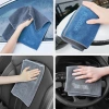 Khăn Lau Xe Hơi Microfiber Mềm Mại - Lau Cửa Kính Không Để Lại Dấu Vết 4