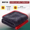 Khăn lau xe hơi microfiber siêu thấm - Đa kích thước, giá chỉ 44.900₫