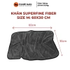 Khăn Lau Xe Hơi Ô Tô Cardii 600gsm Siêu Thấm Không Rụng Lông Không Phai Màu - 20.000₫ 2