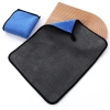 Khăn lau xe hơi ô tô đa năng Microfiber 2 mặt siêu thấm hút - Giá chỉ 11.000 VND 9