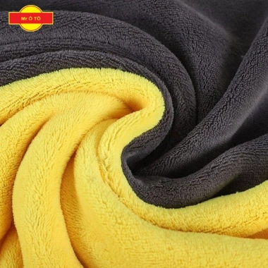 Khăn Lau Xe MICROFIBER 2 Mặt Siêu Thấm Hút Rửa Xe Hơi, Xe Máy - Giá chỉ 15.000đ