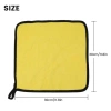 Khăn lau xe microfiber 30cm cao cấp không rụng lông - Siêu thấm, dùng cho ô tô, xe máy, giá 3.500 10