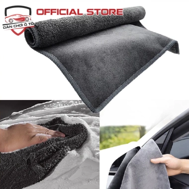 Khăn lau xe Microfiber mềm mịn, thấm hút tốt, giá 38.000đ, xe hơi, ô tô, xe máy