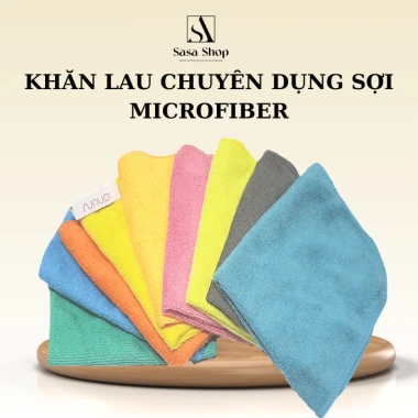 Khăn lau xe Microfiber siêu thấm không rối - Giá 10.000đ, giảm từ 12.500đ 9 Khăn lau xe Microfiber siêu thấm không rối - Giá 10.000đ, giảm từ 12.500đ 9