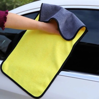 Khăn lau xe Microfiber siêu thấm không rút sợi - Siêu sạch, Giá chỉ 14.000 VND 7