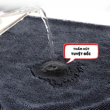 Khăn Lau Xe Ô Tô 600gsm Siêu Thấm, Chống Xước, Microfiber ENO-KL02 – Giá 42.000đ 6