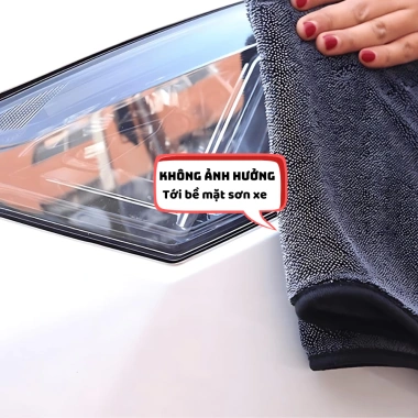 Khăn Lau Xe Ô Tô 600gsm Siêu Thấm, Chống Xước, Microfiber ENO-KL02 – Giá 42.000đ 8