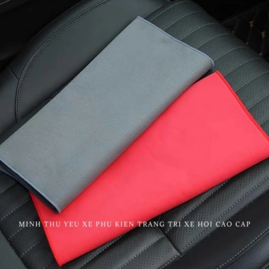 Khăn Lau Xe Ô Tô Cao Cấp Da Vi Sợi Microfiber Siêu Mềm Mịn - Giá chỉ 18.000₫