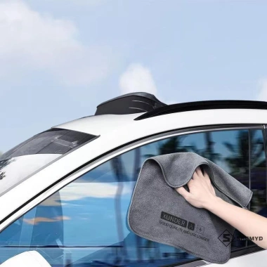 Khăn Lau Xe Ô Tô Microfiber Cao Cấp - Vải Sấy Viền, Chăm Sóc Chi Tiết, 40.810 VND 2