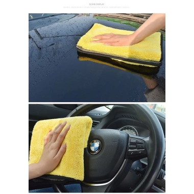Khăn lau xe ô tô microfiber dày mịn cao cấp - Thấm hút nhanh, giá chỉ 24.000đ 2 Khăn lau xe ô tô microfiber dày mịn cao cấp - Thấm hút nhanh, giá chỉ 24.000đ 2