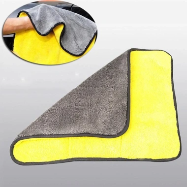 Khăn Lau Xe Ô Tô Microfiber Không Ra Bông - Thấm nhanh, Giá 14.500₫, Giá gốc 17.835₫ 5