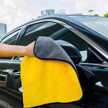 Khăn Lau Xe Ô Tô Microfiber Không Ra Bông - Thấm nhanh, Giá 14.500₫, Giá gốc 17.835₫ 6