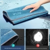 Khăn lau xe ô tô microfiber lông mịn dày, cách dệt mới, xanh cao cấp, đa năng lau bếp, giá 29.580₫ 3