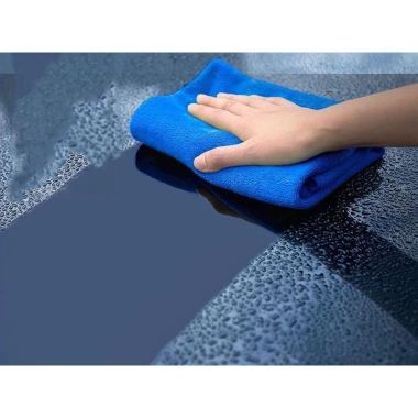 Khăn lau xe ô tô xanh siêu mềm mịn, thấm hút cực tốt – Giá chỉ 12.000đ