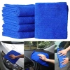 Khăn lau xe ô tô xanh siêu mềm mịn, thấm hút cực tốt – Giá chỉ 12.000đ 9