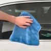 Khăn Lau Xe SEAMETAL Microfiber 2 Lớp Siêu Thấm Không Sơ Rối - Đa Năng Lau Ô Tô, Bếp, Kính 3