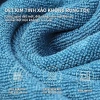 Khăn Lau Xe SEAMETAL Microfiber 2 Lớp Siêu Thấm Không Sơ Rối - Đa Năng Lau Ô Tô, Bếp, Kính 4