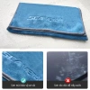 Khăn Lau Xe SEAMETAL Microfiber 2 Lớp Siêu Thấm Không Sơ Rối - Đa Năng Lau Ô Tô, Bếp, Kính 7