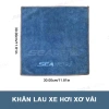 Khăn Lau Xe SEAMETAL Microfiber 2 Lớp Siêu Thấm Không Sơ Rối - Đa Năng Lau Ô Tô, Bếp, Kính 9
