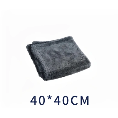 Khăn Lau Xe Siêu Thấm Hút 2 Mặt Sợi Xoắn 1.200 GSM - Siêu Microfiber Giá 90K